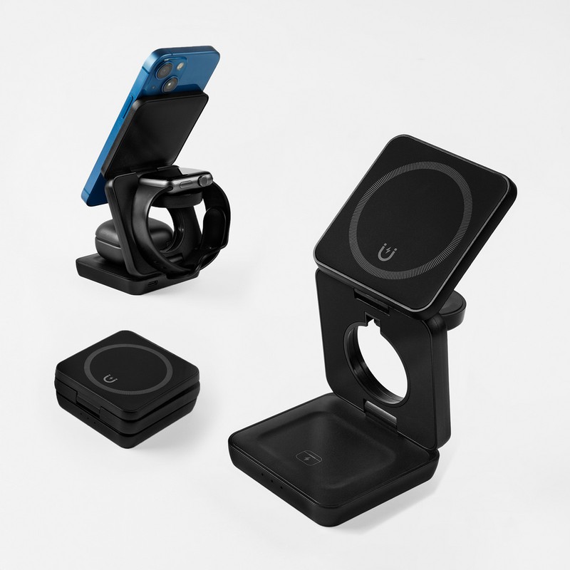 MULTICARGADOR INALÁMBRICO QONEX - Artículos Promocionales MAS RECIO