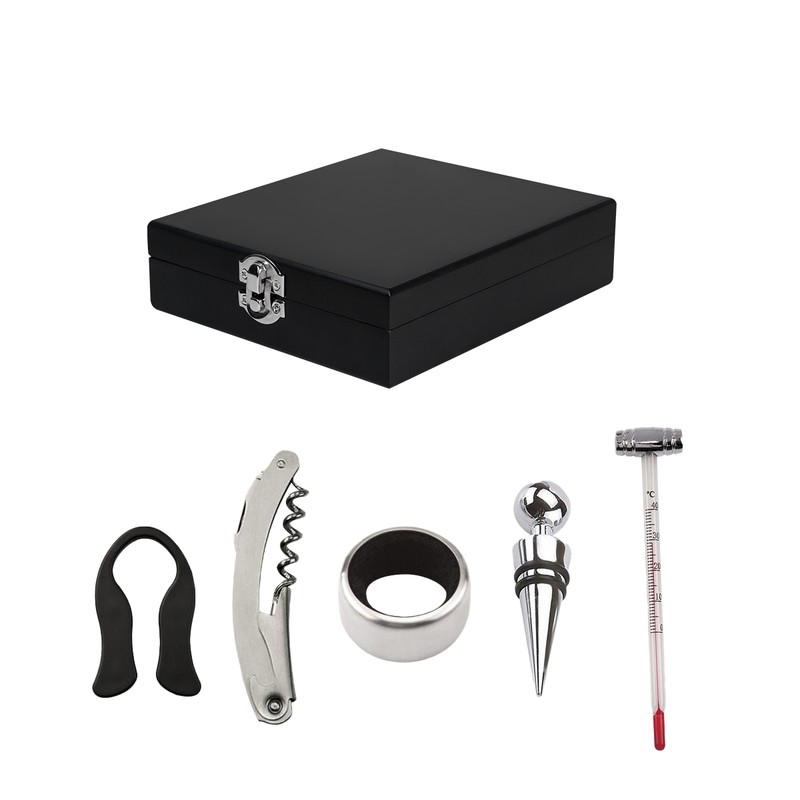 SET PARA VINOS MEDITERRÁNEO NEGRO