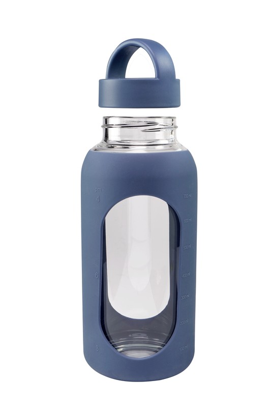CILINDRO DE VIDRIO IDARA AZUL