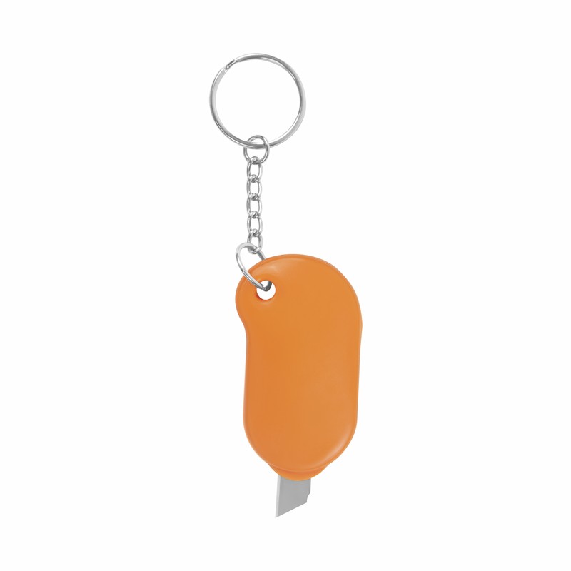 LLAVERO CÚTER LIO ROJO — NARANJA