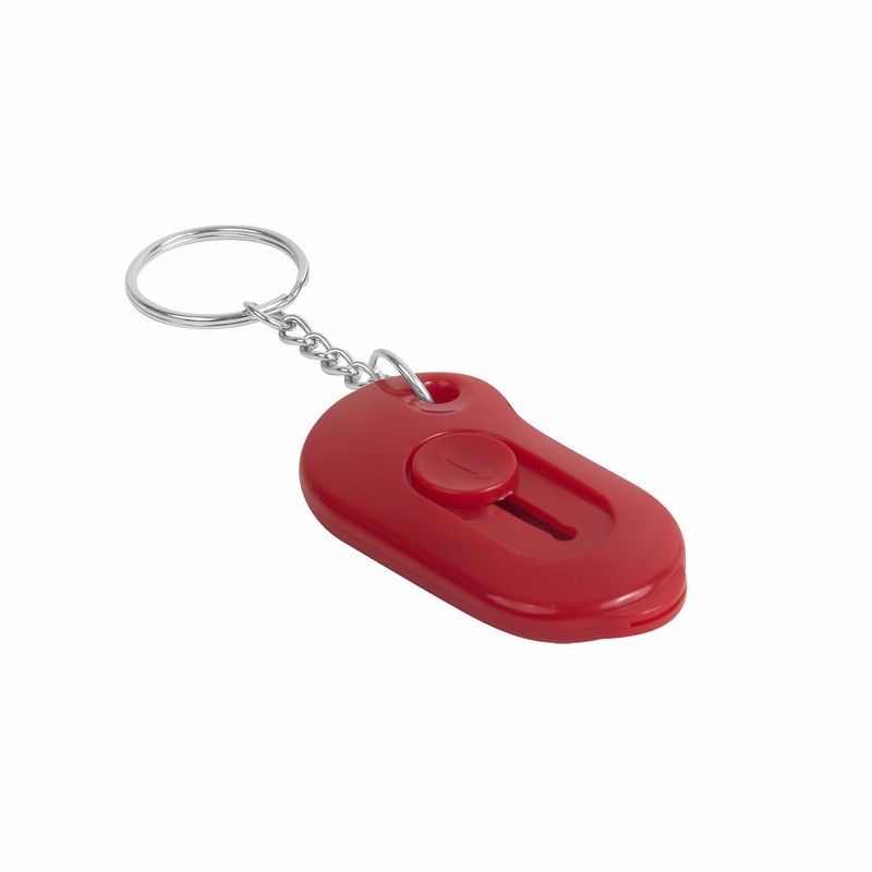 LLAVERO CÚTER LIO ROJO — ROJO