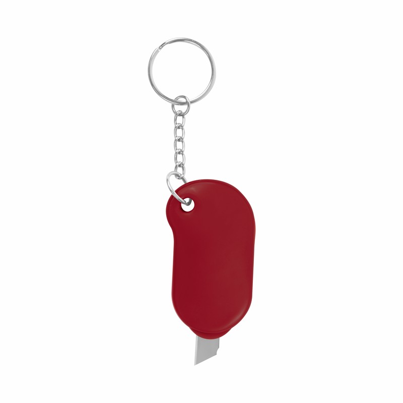 LLAVERO CÚTER LIO ROJO — ROJO