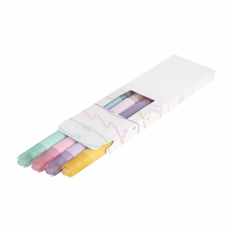 SET DE MARCATEXTOS COLMAR — BLANCO