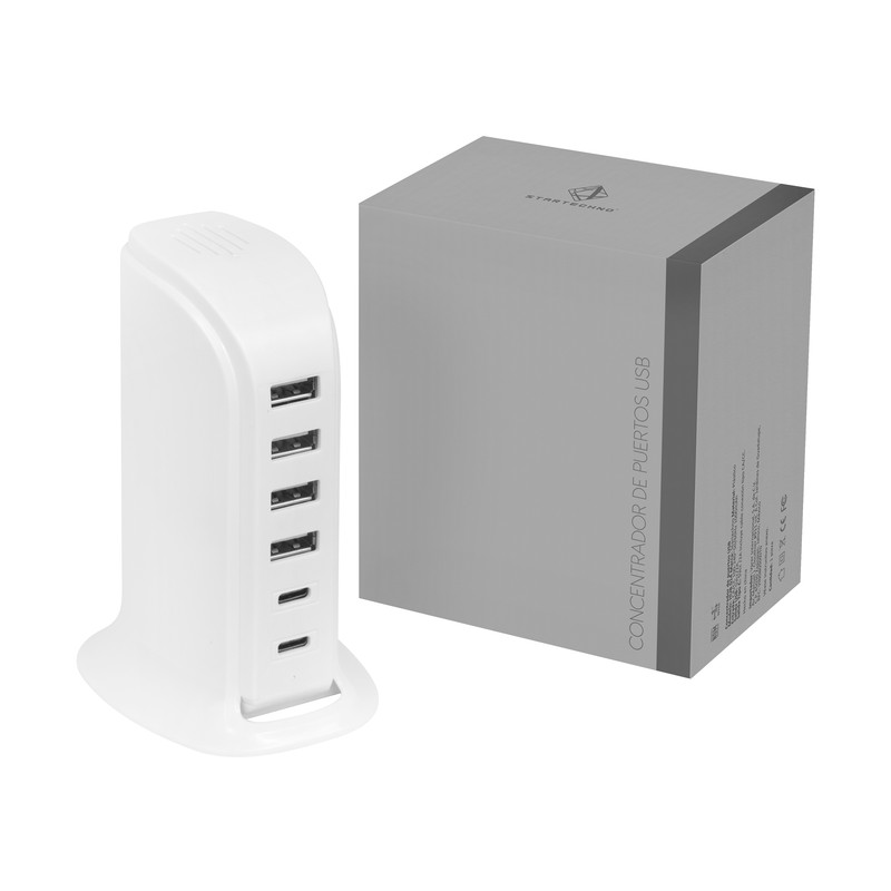 CONCENTRADOR DE PUERTOS VELO — BLANCO