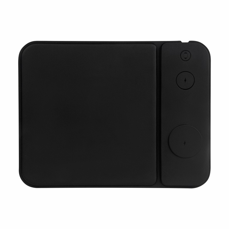 MOUSE PAD CARGADOR ISKRA — NEGRO