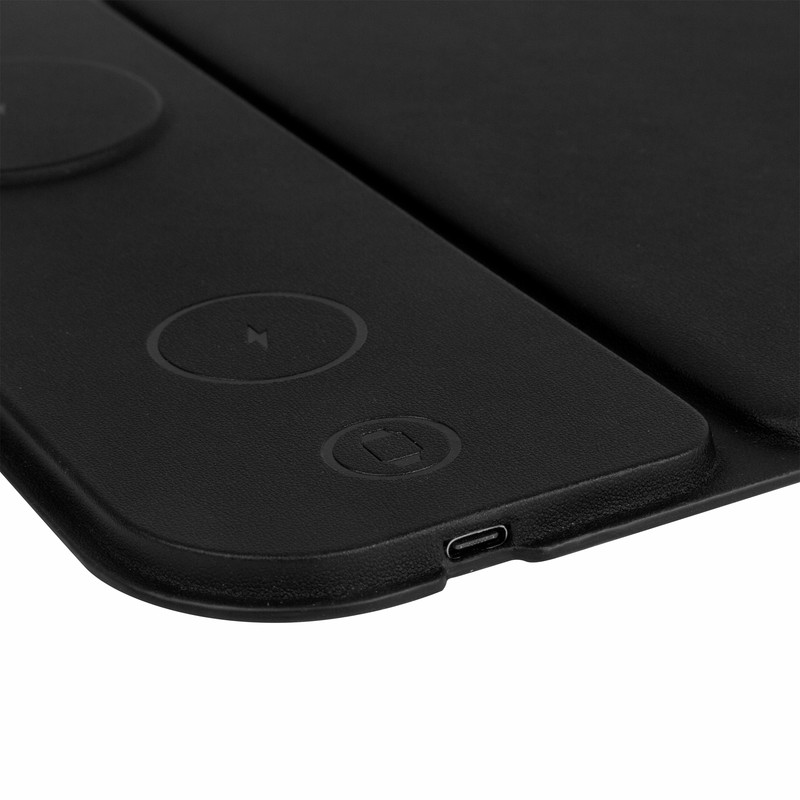 MOUSE PAD CARGADOR ISKRA — NEGRO