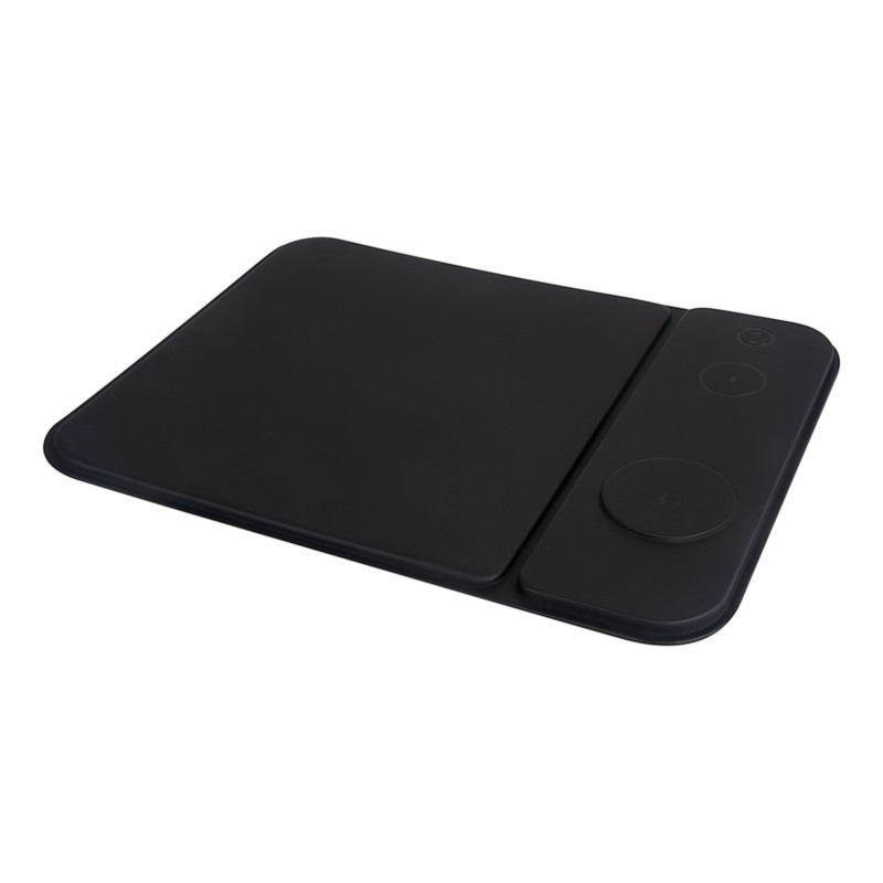 MOUSE PAD CARGADOR ISKRA — NEGRO