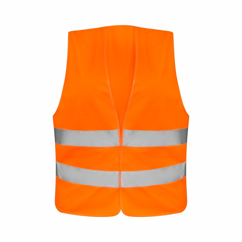 CHALECO DE SEGURIDAD SIKKER — NARANJA