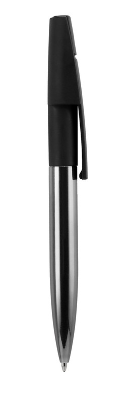 BOLÍGRAFO USB 8 GB SHELL — NEGRO