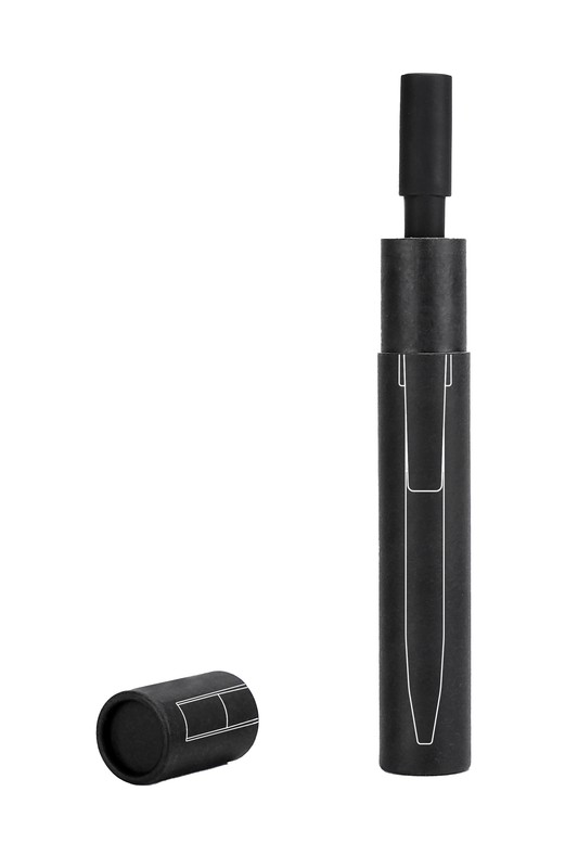 BOLÍGRAFO USB 8 GB SHELL — NEGRO