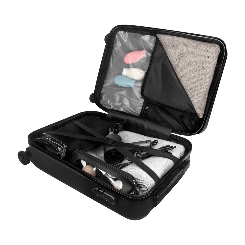 MALETA TROLLEY RUDDER NEGRO