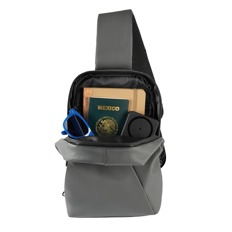 MOCHILA DE VIAJE ZAREK GRIS