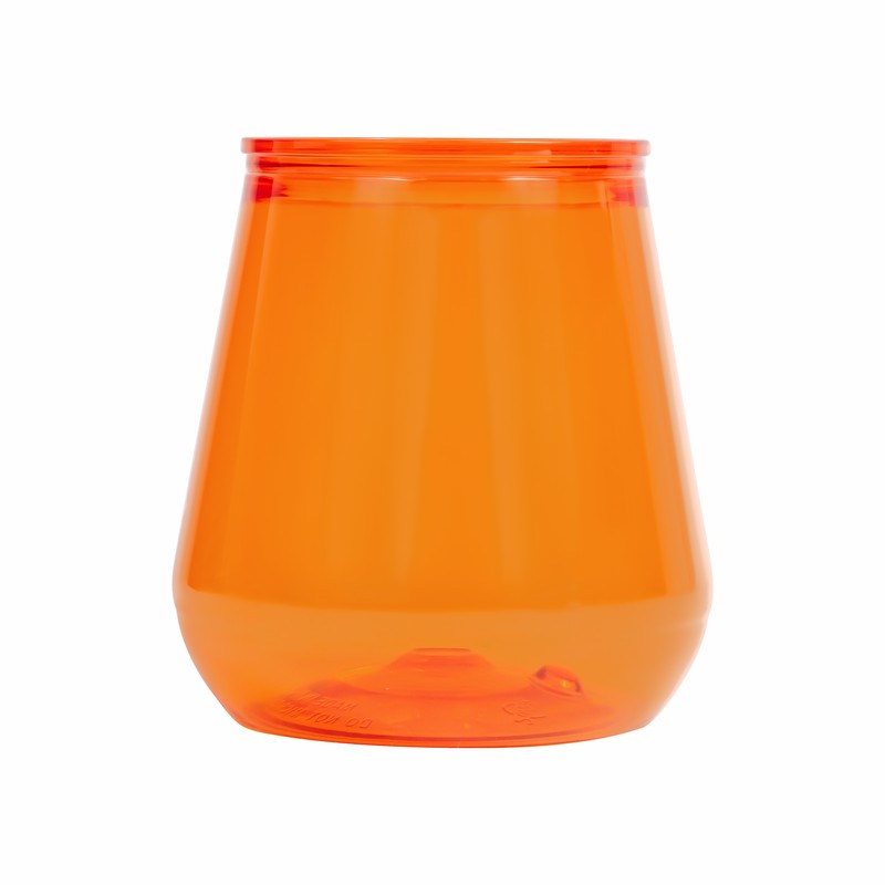 VASO CLINK — NARANJA