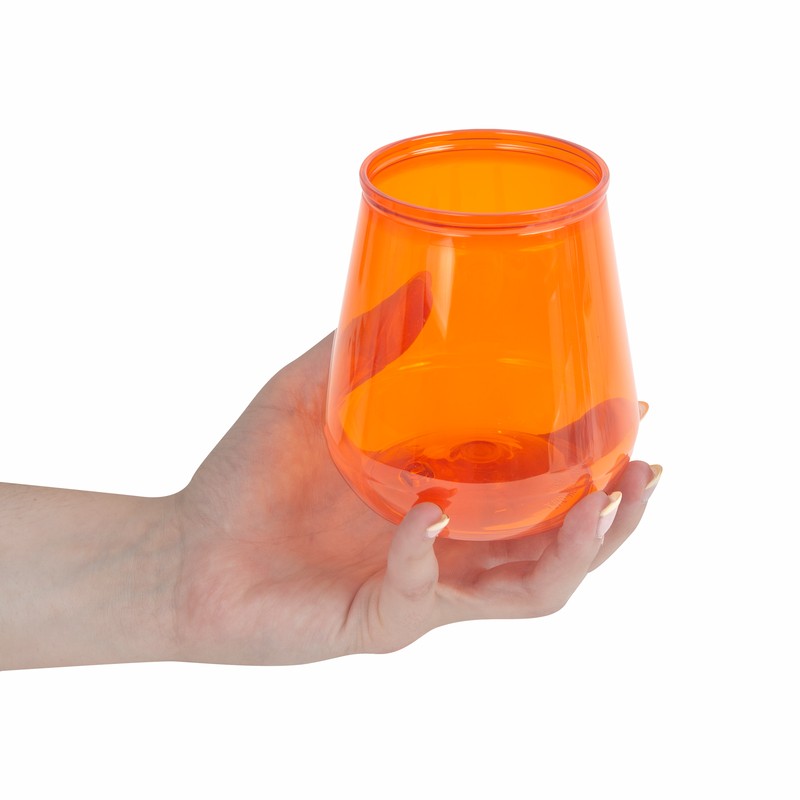 VASO CLINK — NARANJA