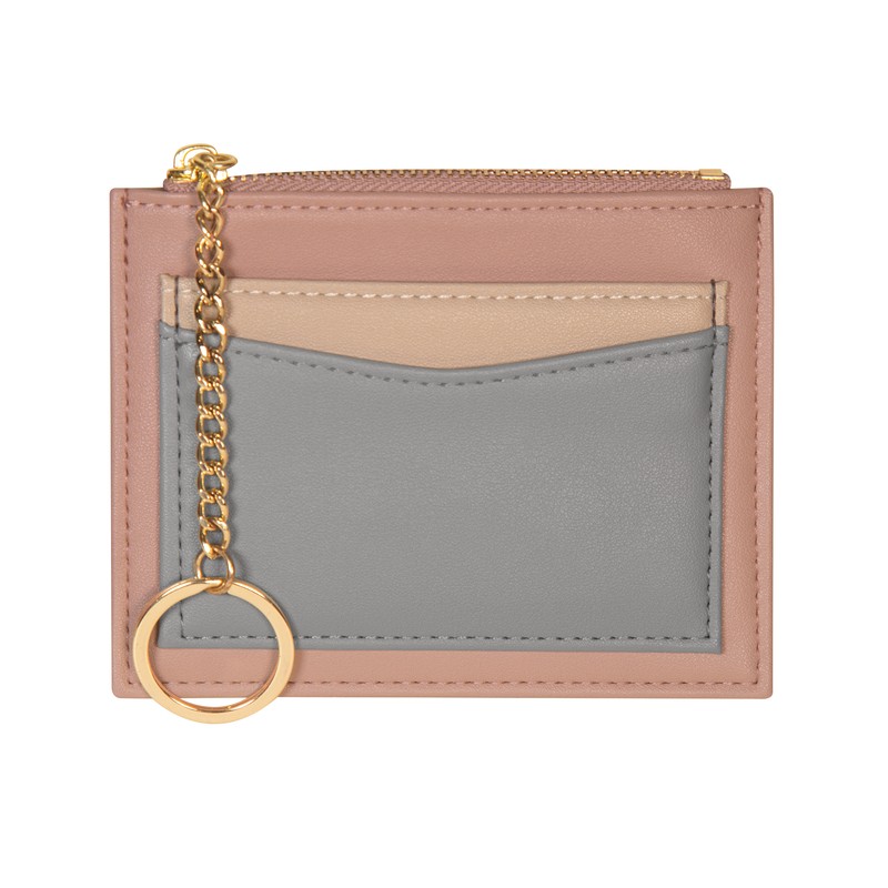 CARTERA MONEDERO IRIS ROSA