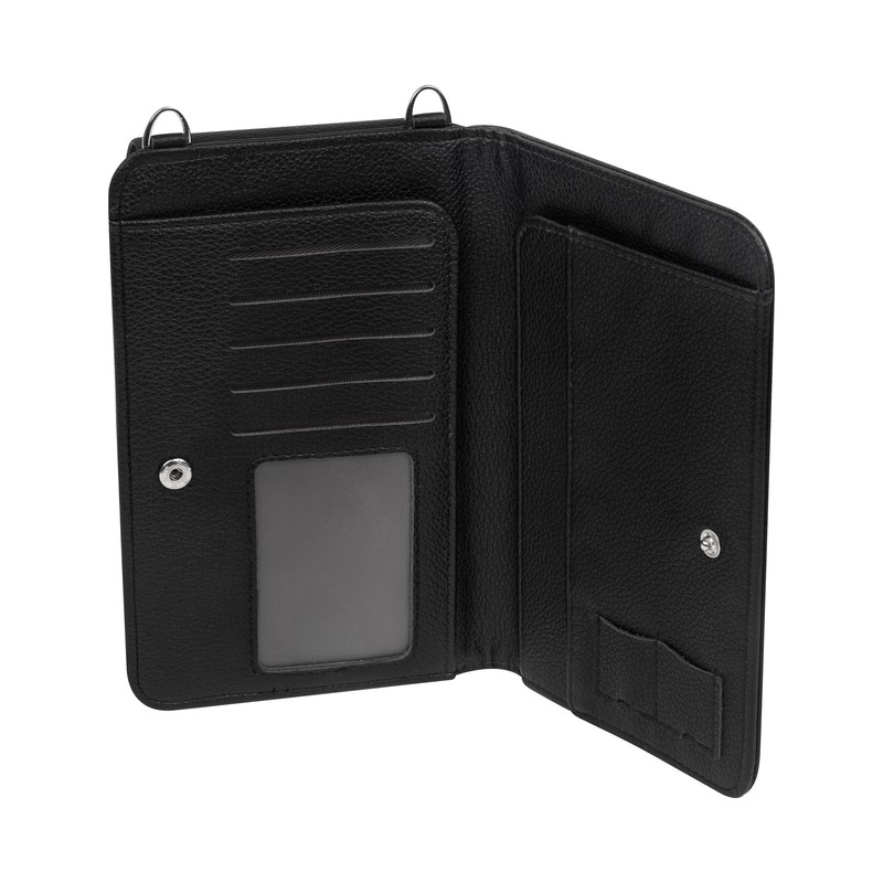 CARTERA PORTA PASAPORTE AVELINE NEGRO
