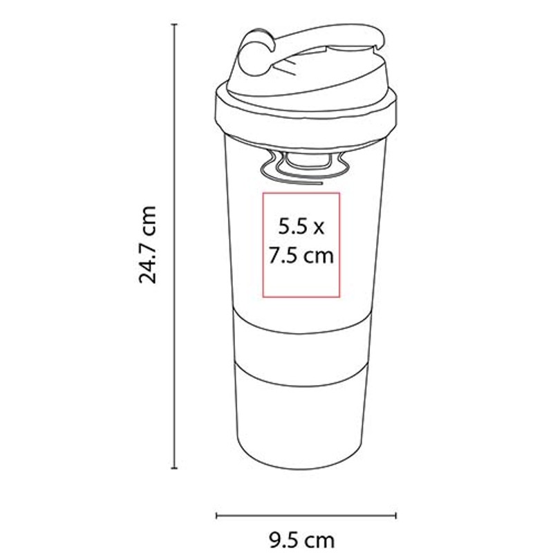 Diagrama técnico — CILINDRO SHAKER MENAFRA
