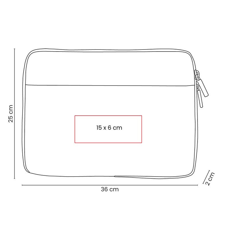 Diagrama técnico — PORTA LAPTOP VALKA