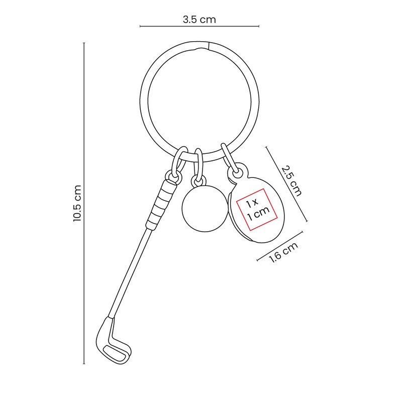 Diagrama técnico — LLAVERO FAIRON