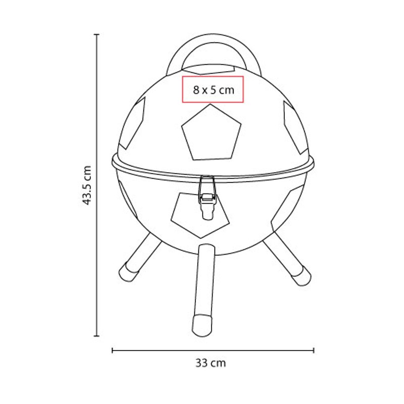 Diagrama técnico — ASADOR SOCCER